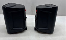 Load image into Gallery viewer, Set Of 2 Pcs Acoustic Research ULT 51657 Black Wall Mountable Speaker Not Tested
