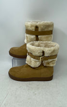 Load image into Gallery viewer, G by Guess Womens Brown Round Toe Buckle Ankle Snow Boots Size 8M
