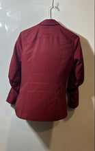 Load image into Gallery viewer, Michael Kors Womens Red Long Sleeve Full-Zip Blouse Top Size XS
