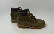 Load image into Gallery viewer, Timberland Mens 6 Inch Premium Dark Green Lace-Up Waterproof Work Boots Size 5
