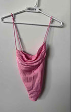 Load image into Gallery viewer, Zara Womens Pink Sleeveless Cowl Neck Regular Fit Pullover Camisole Top Size M
