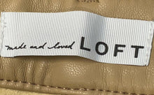 Load image into Gallery viewer, Loft Womens Beige Flat Front Pockets Mid-Rise Straight Leg Chino Pants Size 2 26
