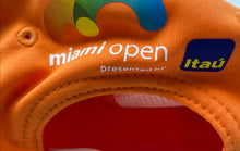 Load image into Gallery viewer, Lacoste Mens Orange Miami Open Edition Adjustable Baseball Cap Size Medium
