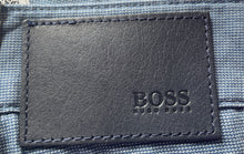 Load image into Gallery viewer, Hugo Boss Mens Blue Pockets Straight Leg Trousers Pants Size 34/30
