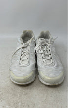Load image into Gallery viewer, Nike Boys Air Max Plus CW7044-100 White Low Top Lace-Up Sneakers Shoes Size 6.5
