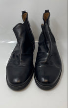 Load image into Gallery viewer, Bruno Ferrini Mens Black Leather Round Toe Pull-On Ankle Chelsea Boots Size 10
