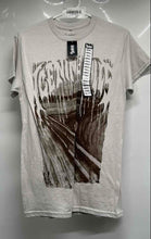 Load image into Gallery viewer, Spencer's Mens Beige Gray Graphic Print Cotton Pullover T-Shirt Size S With Tag
