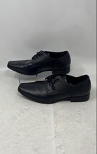 Load image into Gallery viewer, Calvin Klein Mens Brodie Black Leather Lace-Up Derby Dress Shoes Size 7.5M
