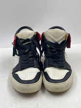 Load image into Gallery viewer, Authentic Buscemi Mens Red Black White Leather Lace-Up Sneaker Shoes EUR 42

