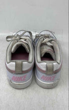 Load image into Gallery viewer, Nike Kids Court Borough Low White Blue Pink Lace-Up Sneaker Shoes Size 3.5Y
