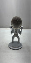 Load image into Gallery viewer, Blue Yeti Silver-Tone Multi Pattern Studio Desktop USB Microphone Not Tested
