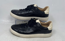 Load image into Gallery viewer, All Saint Womens Black Patent Leather Low Top Lace-Up Sneaker Shoes Size 38
