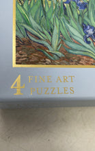 Load image into Gallery viewer, Eccolo Vincent Van Gogh 4-In-1 1000-Pieces Fine Art Jigsaw Puzzle Collection
