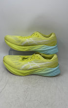 Load image into Gallery viewer, Asics Mens Novablast 3 1011B458 Yellow Sneaker Shoes Size 12 Missing Laces
