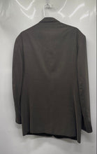 Load image into Gallery viewer, Claiborne Mens Green Notch Lapel Pockets Single Breasted Two-Button Blazer Sz 43
