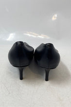 Load image into Gallery viewer, Marc Fisher Womens Black Leather Pointed Toe Slip-On High Pump Heel Size 5.5M

