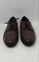 Load image into Gallery viewer, Alfani Mens Elston 100120979 Brown Faux Leather Lace-Up Oxford Shoes Size 9.5 M
