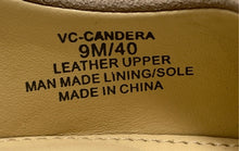 Load image into Gallery viewer, Vince Camuto Womens Candera Beige Leather Pointed Toe High Pump Heels Size 9M
