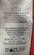 Load image into Gallery viewer, Armani Exchange Womens Red Sleeveless Tie-Front Ruffle Blouse Top Size Medium
