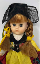 Load image into Gallery viewer, Vogue Blonde Hair Black Eyes Ginny Doll From Far Away Lands Collection
