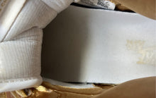 Load image into Gallery viewer, Nike Womens Jordan 1 Retro High OG White Golden Lace-Up Sneaker Shoes Size 8.5
