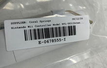 Load image into Gallery viewer, Nintendo Wii Model RVL-003 White Wireless Remote Controller Untested
