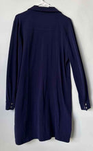 Load image into Gallery viewer, Michael Kors Womens Dark Purple Long Sleeve Button Front Shirt Dress Size XL
