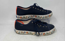 Load image into Gallery viewer, Keds x Rifle Paper Co. Womens Triple Kick Navy Blue Orange Sneakers Shoes Size 9

