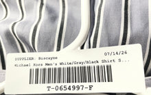 Load image into Gallery viewer, Michael Kors Mens Multicolor Striped Long Sleeve Dress Shirt Size 15.5 34/35
