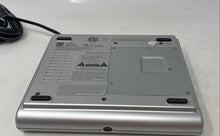 Load image into Gallery viewer, Coby Silver Dolby Digital MP3 Ultra Compact Portable DVD Player Powers On
