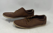 Load image into Gallery viewer, Aldo Mens Brown Lace-Up Low Top Closed Toe Casual Shoes Size 10.5
