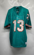 Load image into Gallery viewer, Logo Athletic Mens Green NFL Miami Dolphins Dan Marino #13 Football Jersey Sz L
