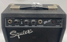 Load image into Gallery viewer, Squier SP-10 Black Electric Guitar Practice Combo Amplifier Not Tested

