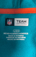 Load image into Gallery viewer, NFL Mens Blue Long Sleeve Miami Dolphins Pullover Hoodie Size Large
