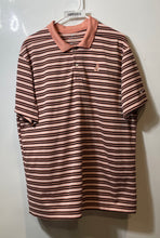 Load image into Gallery viewer, Nike Mens Dri-Fit Black Pink White Striped Print Standard Fit Polo Shirt Size XL
