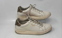 Load image into Gallery viewer, Coach Womens Clip G4966 Ivory Brown Low Top Lace-Up Sneakers Shoes Size 8B
