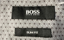 Load image into Gallery viewer, Hugo Boss Mens Black Collared Slim Fit Long Sleeve Button-Up Shirt Size 2XL
