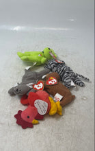 Load image into Gallery viewer, Lot Of 5 Pcs Ty Mixed Variety Beanie Animals And Bears Plush Toy Collection
