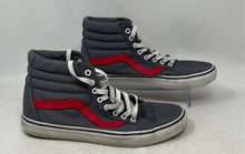 Load image into Gallery viewer, Vans Unisex Off The Wall SK8-Hi Reissue Gray Red Sneaker Shoes Size M9.5 W11
