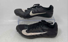Load image into Gallery viewer, Nike Mens Zoom Rival S9 Black White Lace-Up Low Top Track &amp; Field Cleats Sz 3.5
