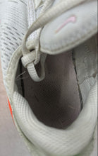 Load image into Gallery viewer, Nike Boys Air Max 270 943345-113 White Coral Lace-Up Running Shoes Size 5.5Y
