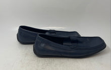 Load image into Gallery viewer, Kenneth Cole Reaction Mens Tallan Navy Blue Belt Loop Loafer Shoes Size 11.5 M
