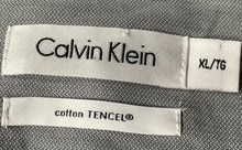 Load image into Gallery viewer, Calvin Klein Mens Gray Red Plaid Print Long Sleeve Collared Button-Up Shirt XL
