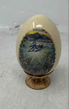Load image into Gallery viewer, The Danbury Mint Honolua Bay Of Piilani Beige Porcelain Egg By Robert Lyn Nelson

