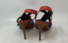 Load image into Gallery viewer, Coach Womens Izzy Q7083 Red Leather Stiletto Ankle Strap Heels Size 8B
