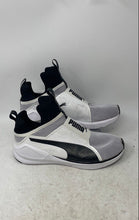 Load image into Gallery viewer, Puma Womens Fierce Core 188977 02 Black White Slip-On Sneakers Shoes Size 7.5
