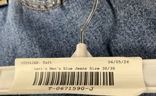 Load image into Gallery viewer, Levi's Mens Blue 505 Medium Wash Denim Straight Leg Jeans Size 30/30
