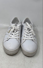 Load image into Gallery viewer, Guess Mens Gastray White Leather Lace-Up Low Top Sneaker Shoes Size 11M
