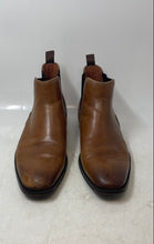 Load image into Gallery viewer, Florsheim Mens Belfast Brown Leather Plain-Toe Pull-On Chelsea Boots Size 9.5M
