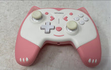 Load image into Gallery viewer, Kinvoca EG09A Pink White Wireless Gaming Controller For Nintendo Switch Untested
